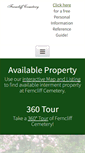Mobile Screenshot of ferncliffcemetery.com
